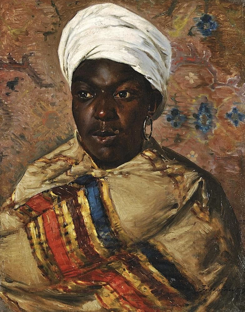 Ritratto di una signora africana